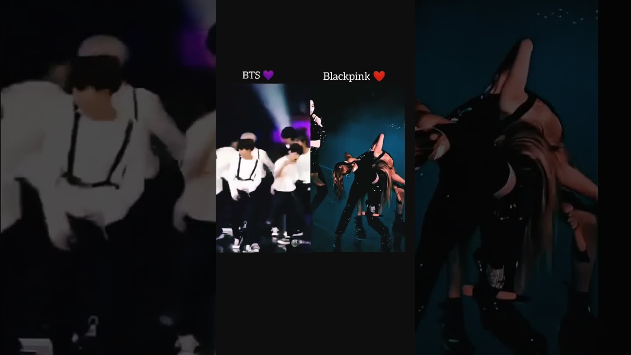 BTS #bts and blackpink #are you army or blink?#blackpink bts