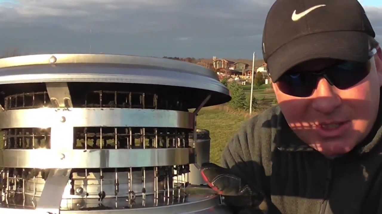 Wood Stove Chimney Cap Cleaning and Inspection: On a Class A Chimney