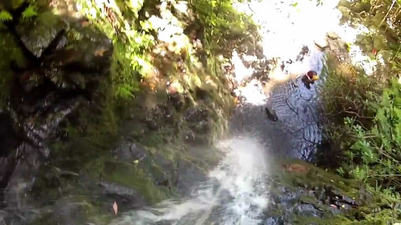 Canyoning P&eacute; das Voltas Seixal/ Ilha da Madeira-Portugal