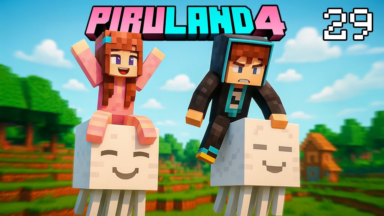 Tenemos el Ghast Feliz y lo Puedes Montar 😱 Cap 29 Pirulan 4 ❤️ Sandra Cires Play