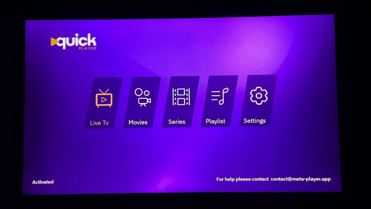 Como Instalar e Configurar Quick Player na TV Samsung, LG e Roku TV - 2025 Atualizado