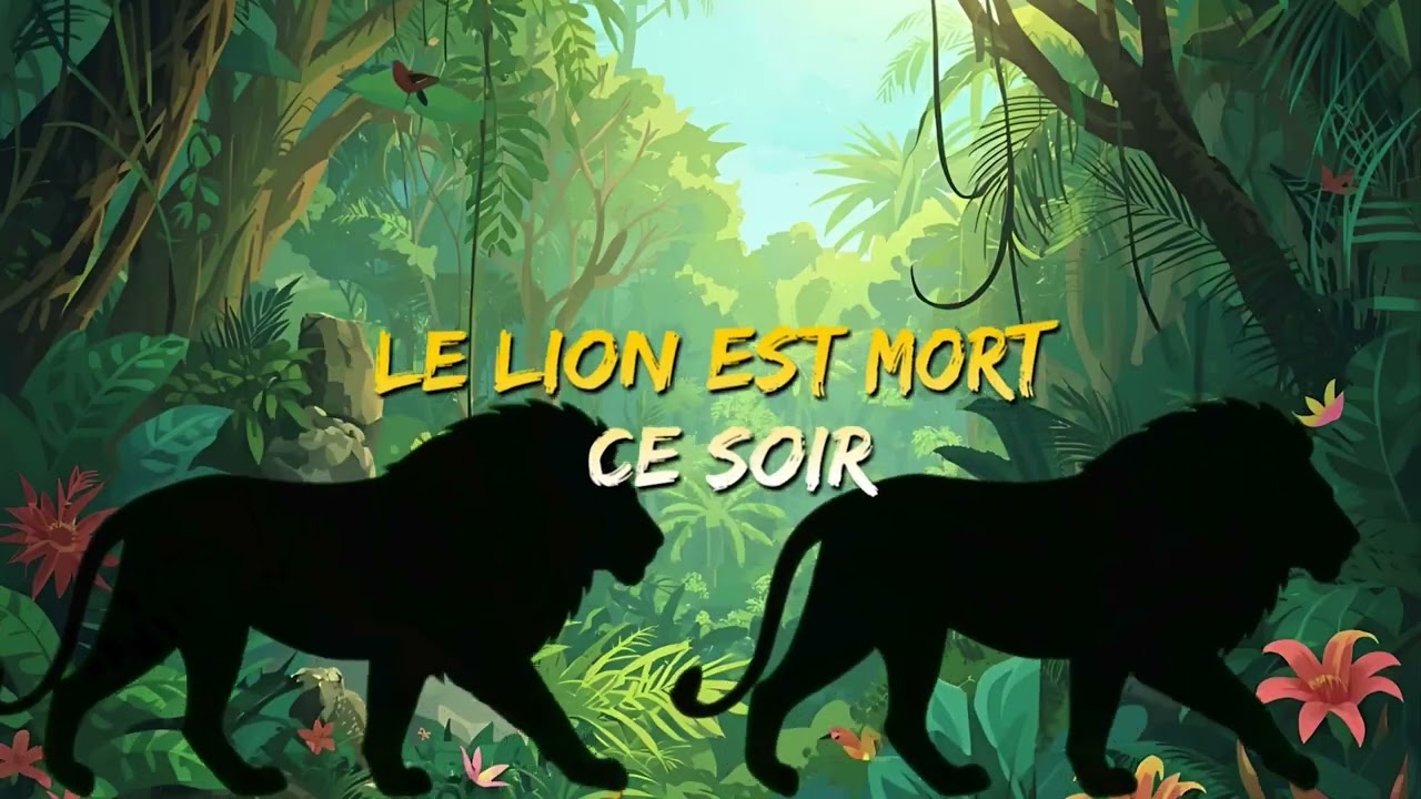 Kids United Nouvelle Génération - Le lion est mort ce soir (LYRICS VIDEO)