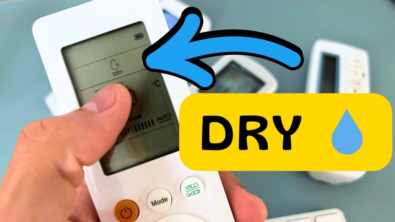 Modo DRY del Aire Acondicionado: cómo funciona, cuándo usarlo y qué hace realmente |
