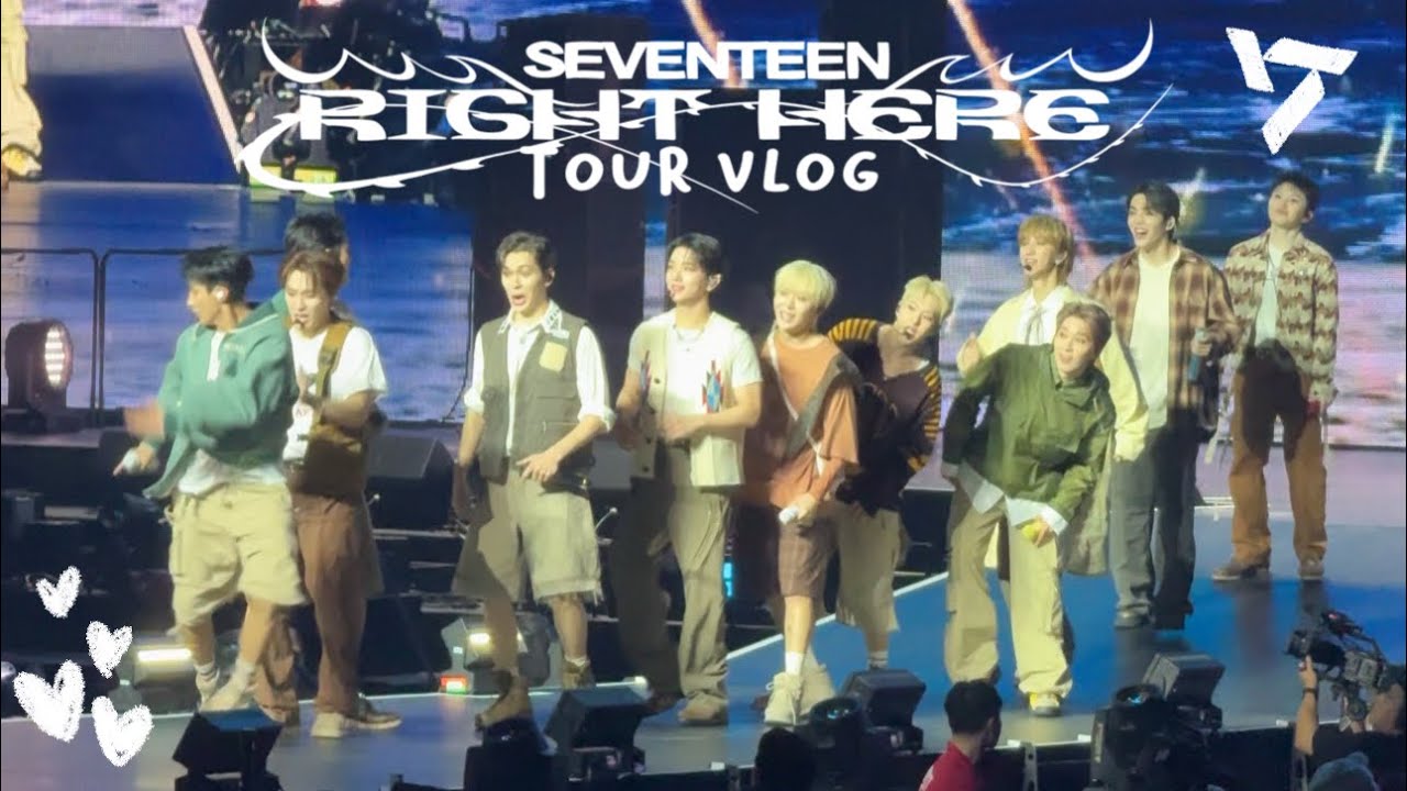 seventeen right here world tour in rosemont day 2 🔥