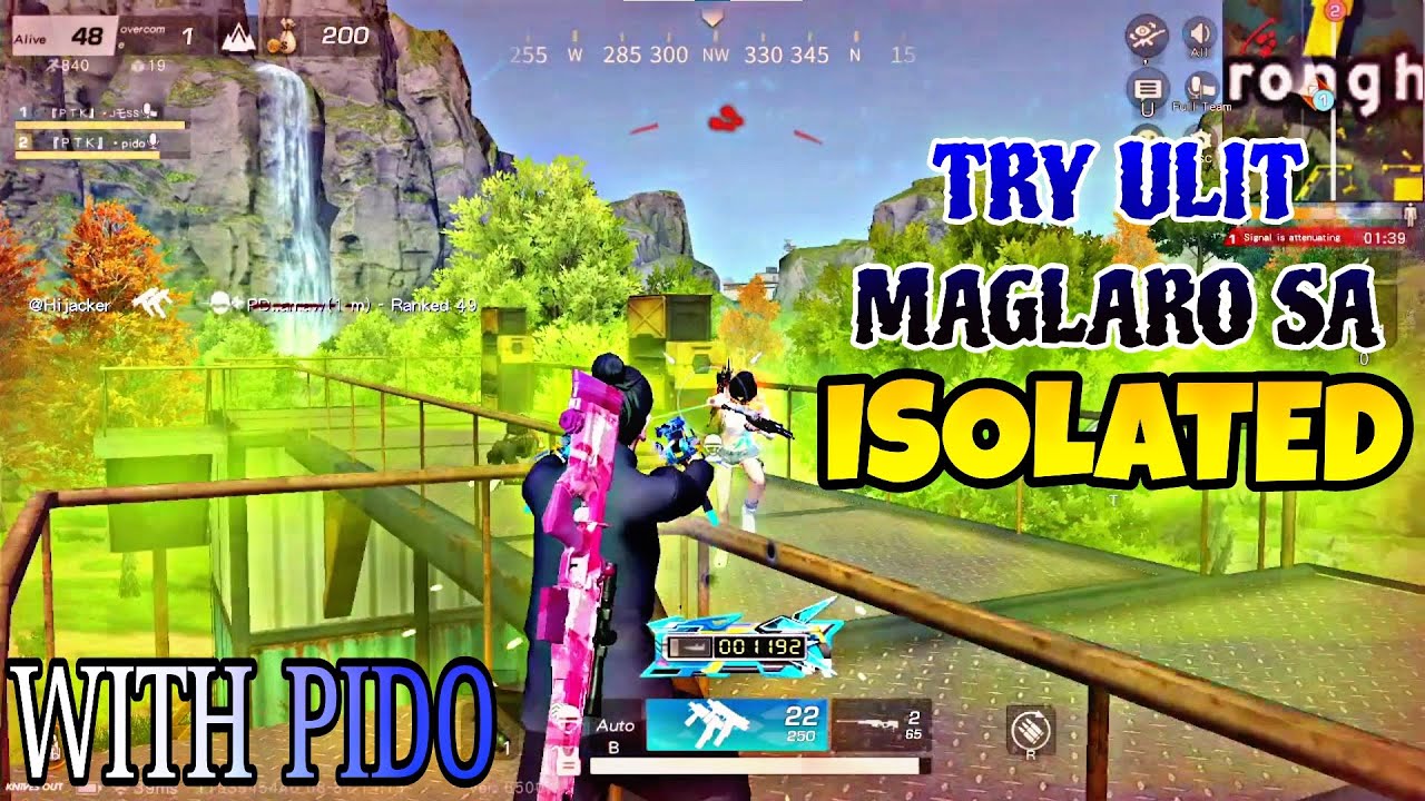 ISOLATED GAMEPLAY | TRY LANG ULIT MAGLARO SA ISOLATED with pido (KNIVES OUT GAMEPLAY) 