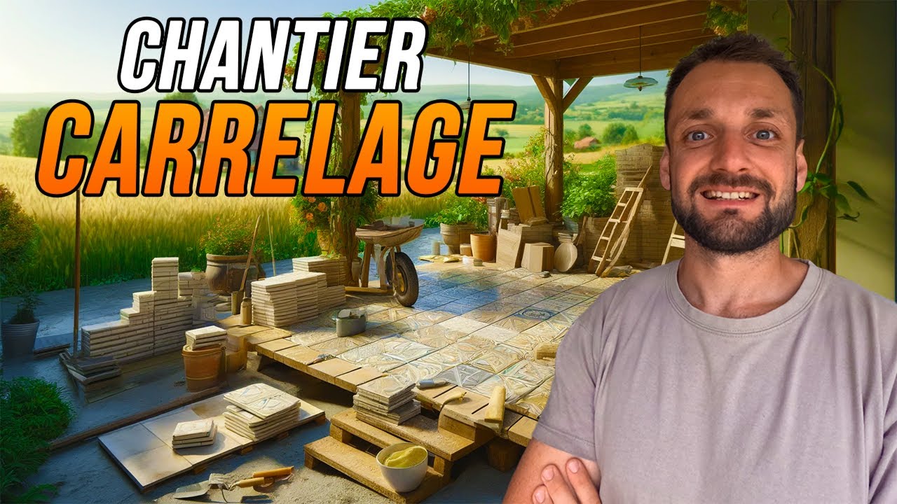 Je Carrelle une Terrasse Extérieur !