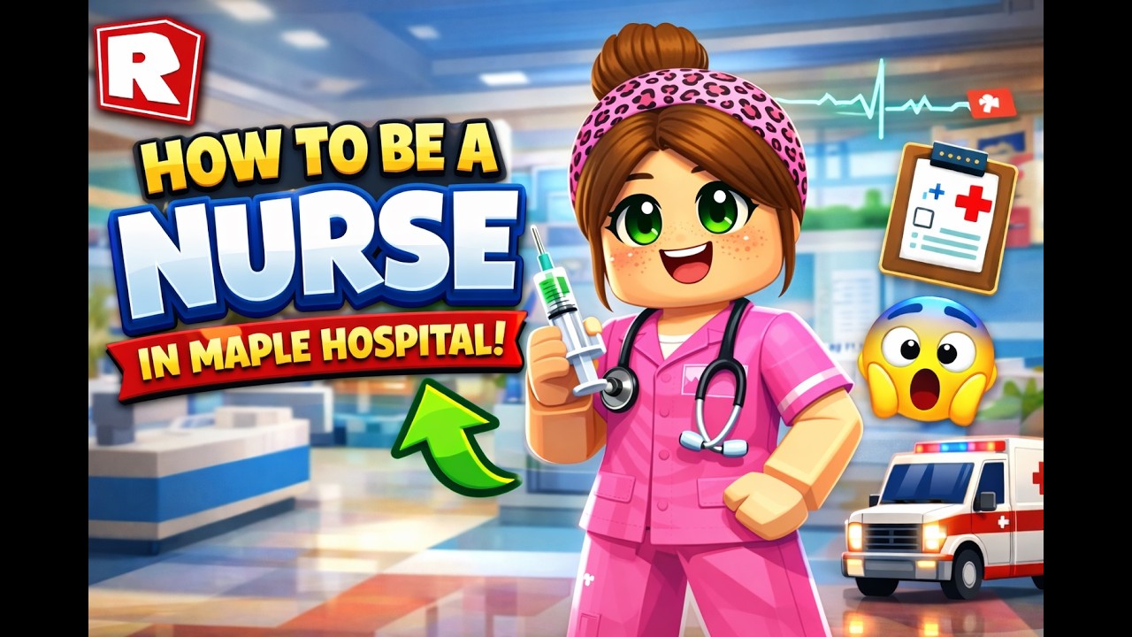 From ZERO to NURSE in Maple Hospital 😱 | Roblox Tutorial