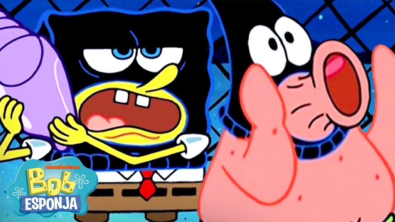 Bob Esponja à noite 🌙 | Compilação noturna de 3 horas | Bob Esponja em Português