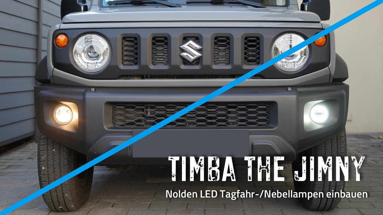 Suzuki Jimny - Nolden LED Tagfahr- / Nebelleuchten einbauen