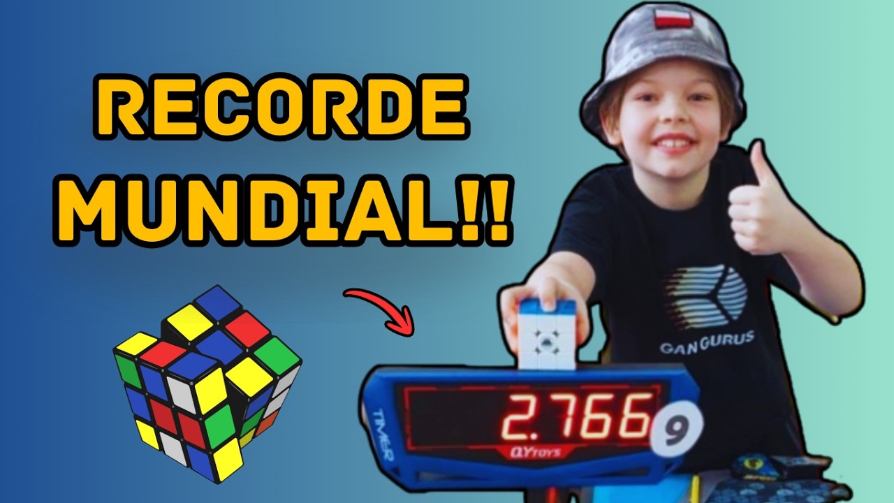 (RECORDE MUNDIAL) O Primeiro Sub3 da História no Cubo Mágico! (2.76 WR Single 3x3)