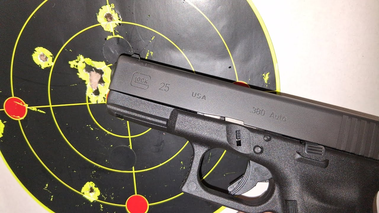 First Shots w G25! A 19 size in .380 with VERY LOW Recoil! Ideal for Brazil, Mexico, & India Laws!
