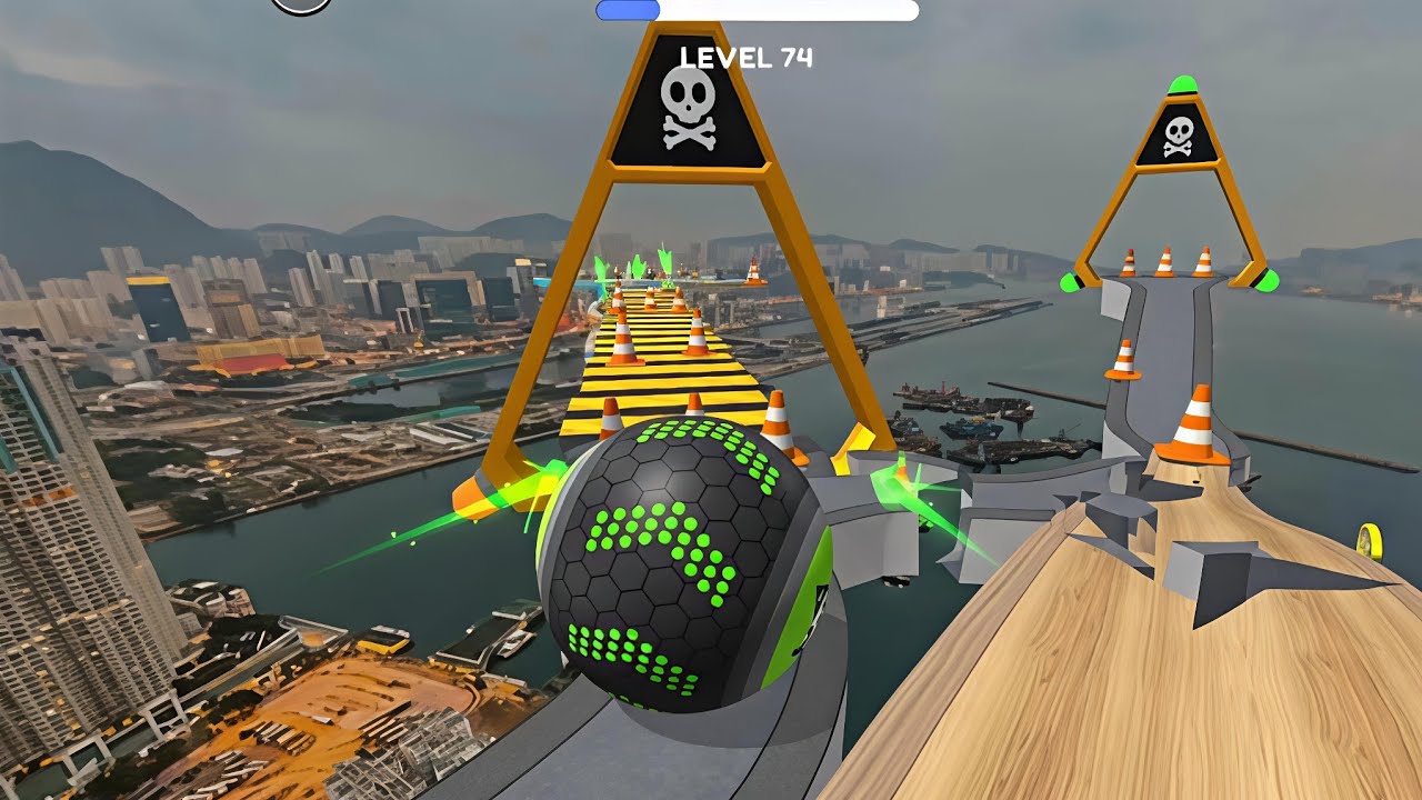 Going Balls Master 3D walkthrough android ios ASMR gameplay 