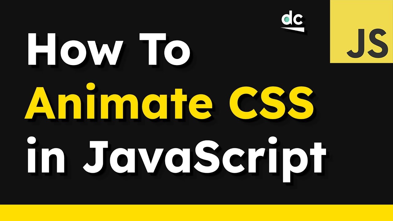 Как анимировать свойства CSS с помощью JavaScript