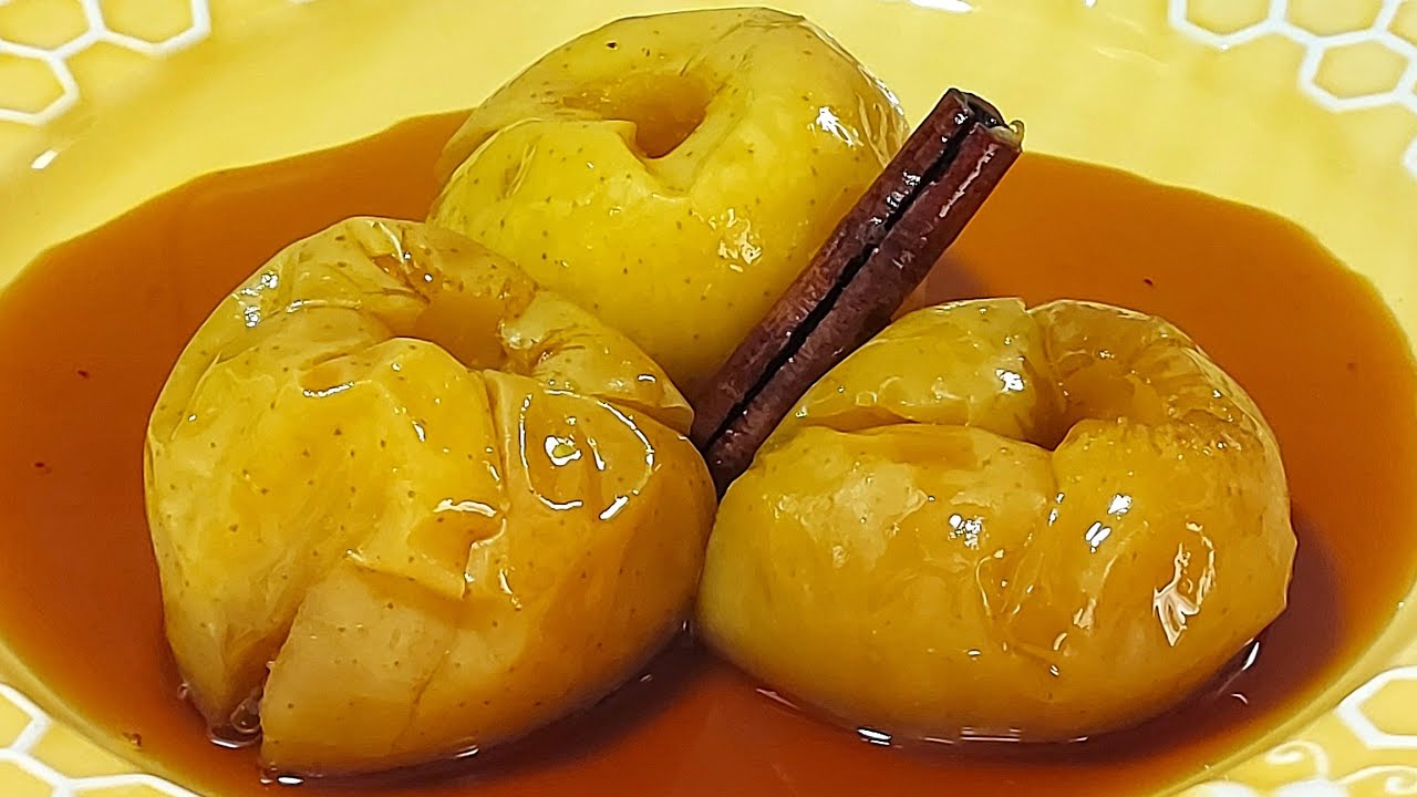 🍏 MANZANAS ASADAS AL MICROONDAS🔌 EN 1️⃣0️⃣ MINUTOS👌// BEATRIZ COCINA