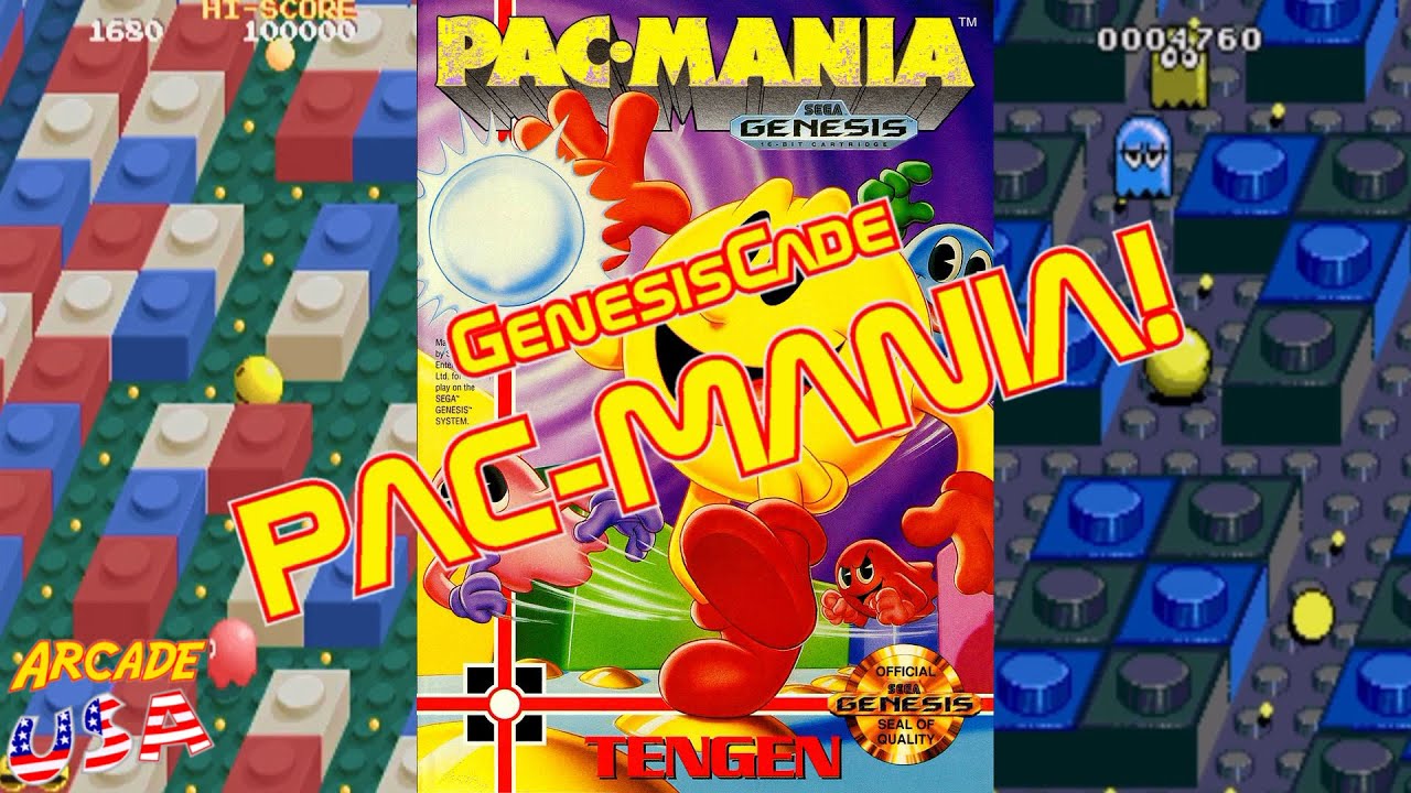 Pac-Mania! (Sega Genesis)