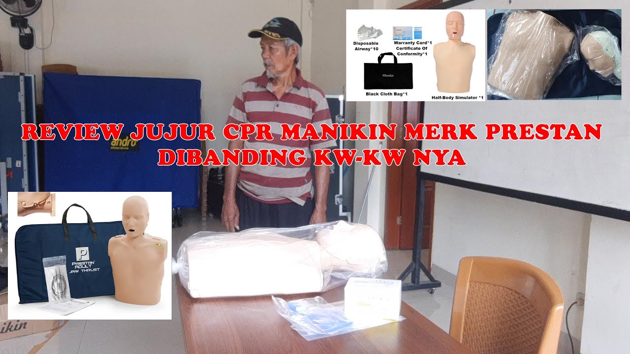Review Jujur CPR Manikin Prestan dan KW KW nya