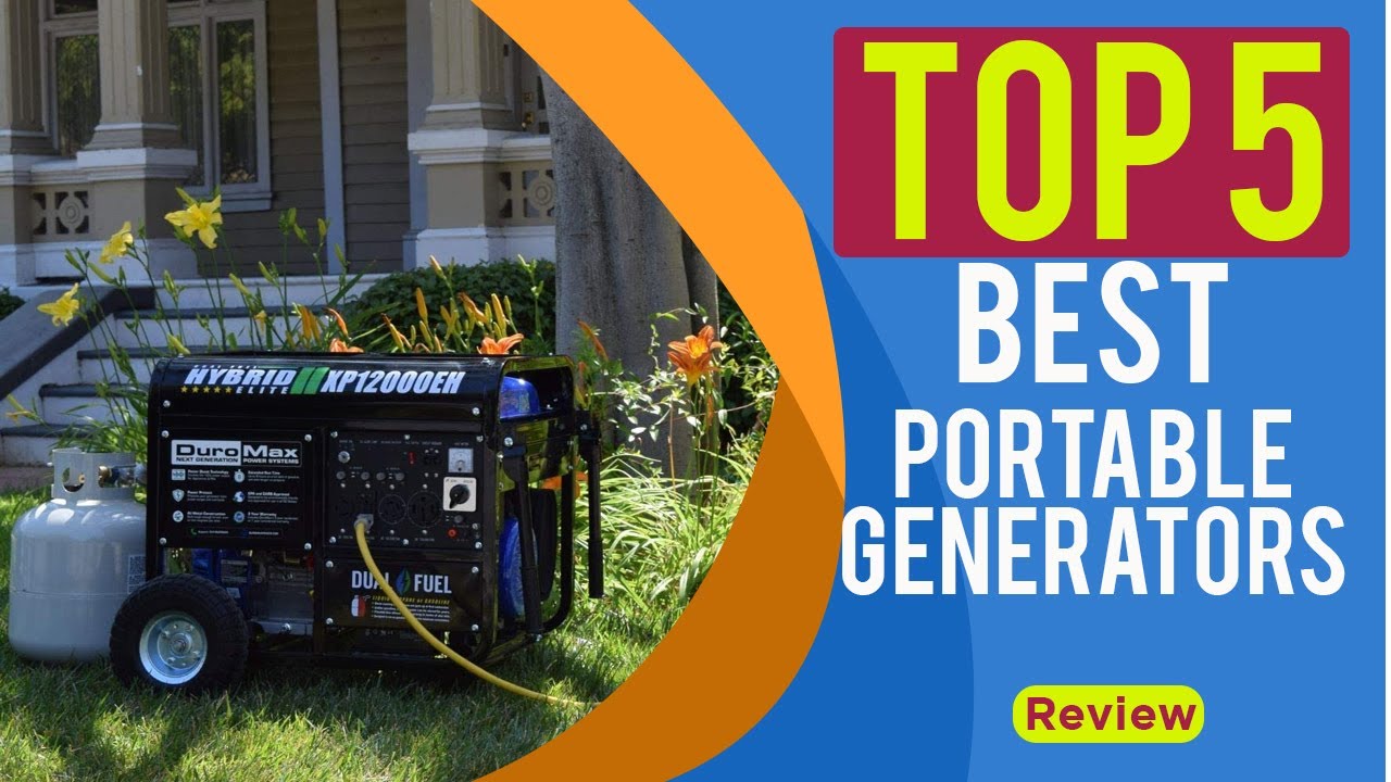 5 Best Portable Generator Reviews for 2025