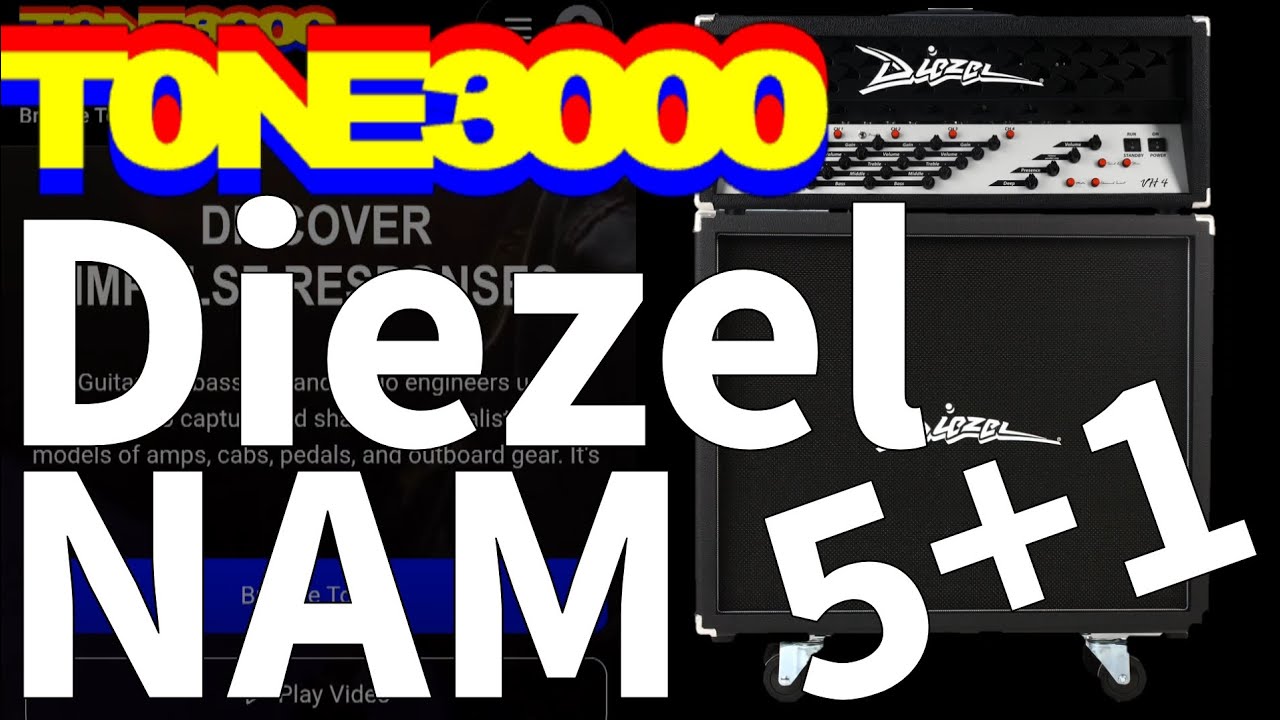 Valeton GP-5 TONE3000 Diezel 5+1 NAM Full Rig 