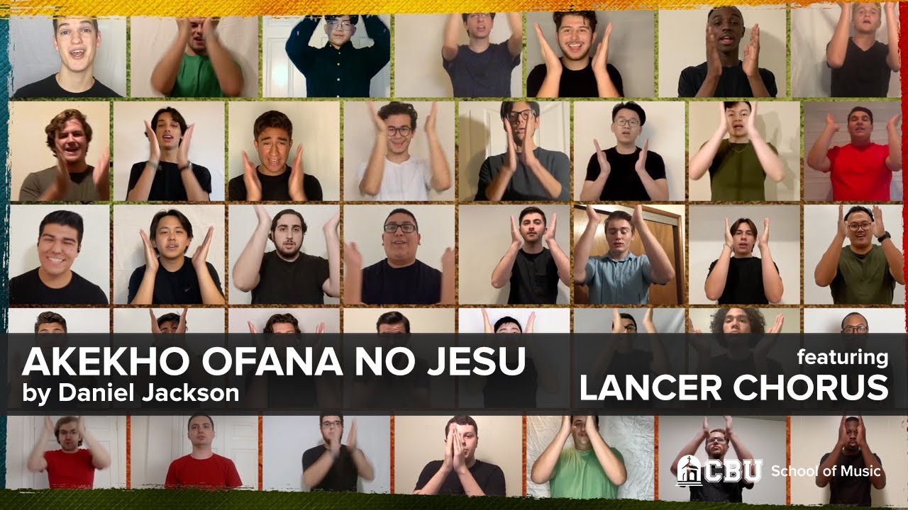 The CBU Lancer Chorus in 