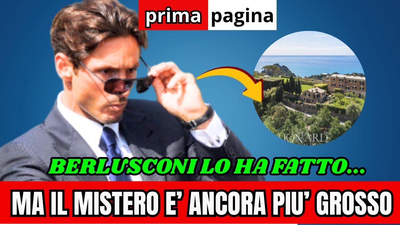 DENTRO LA NUOVA VILLA DI PIER SILVIO BERLUSCONI SI NASCONDE UN SEGRETO MAI RIVELATO
