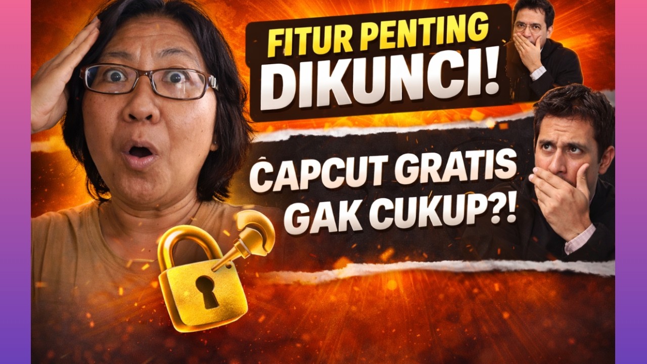 CapCut Gratis Cukup? Ternyata Fitur Pentingnya Dikunci!