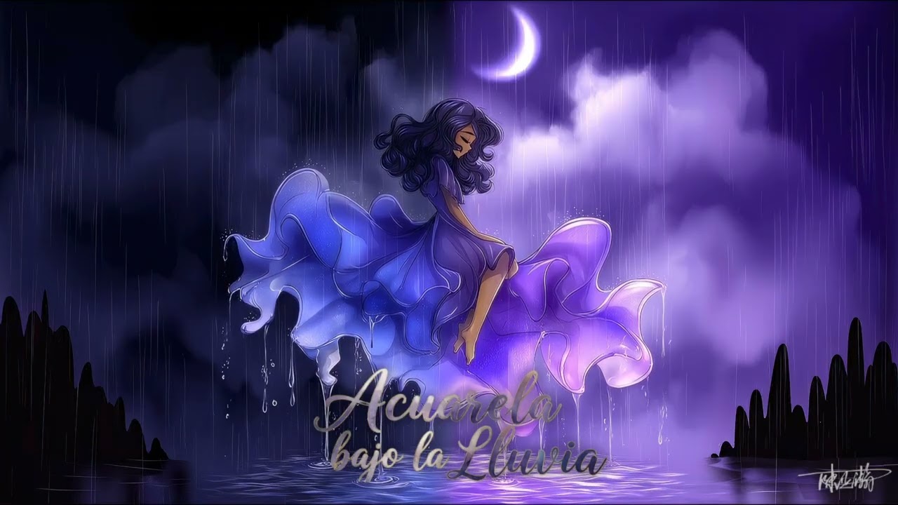 Acuarela bajo la Lluvia - Fe en Melodía (Letra Oficial)
