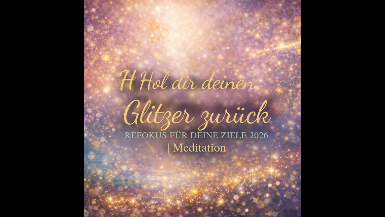 ✨ Hol dir deinen Glitzer zurück – Refokus für deine Ziele 2026✨
