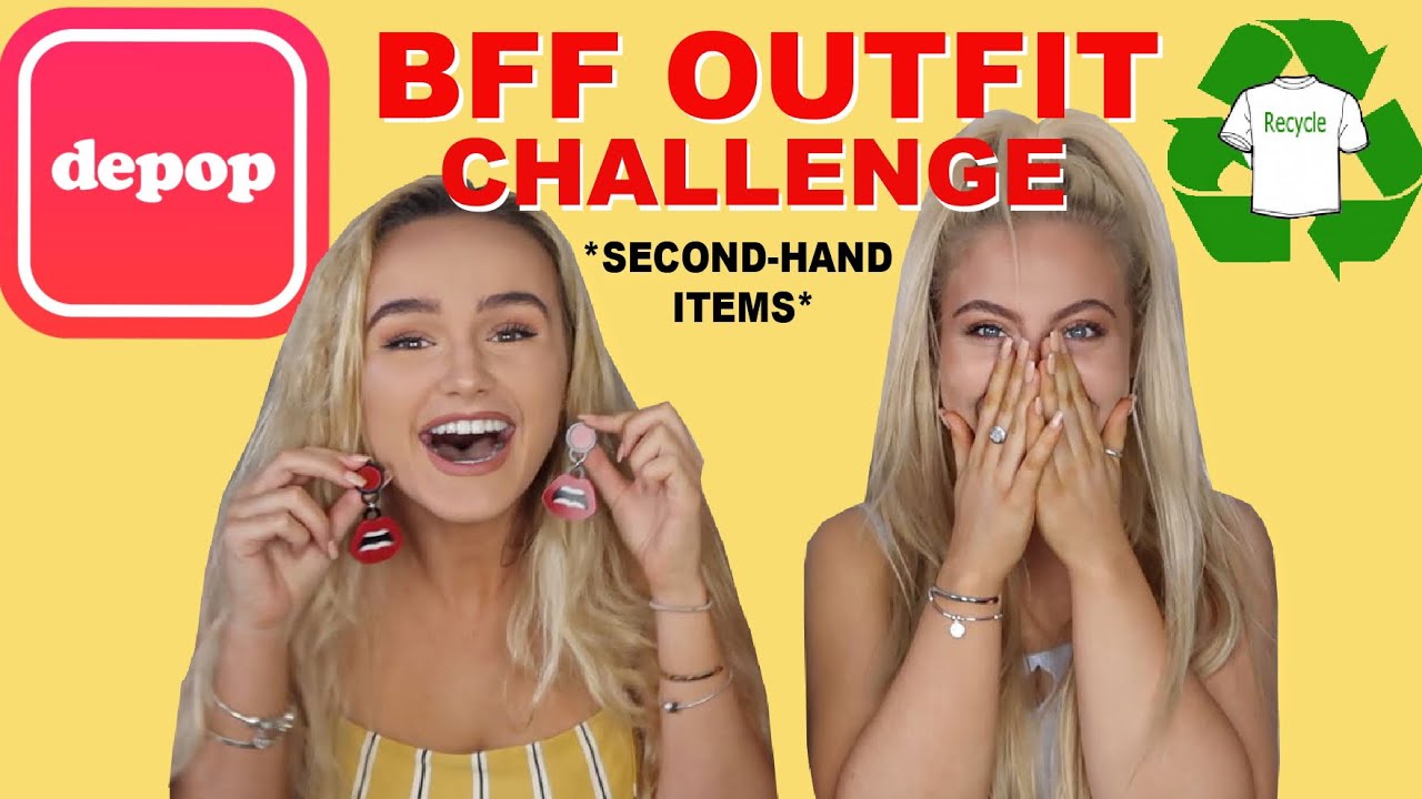BFF V BFF | SECOND HAND OUTFIT CHALLENGE | SYD AND ELL