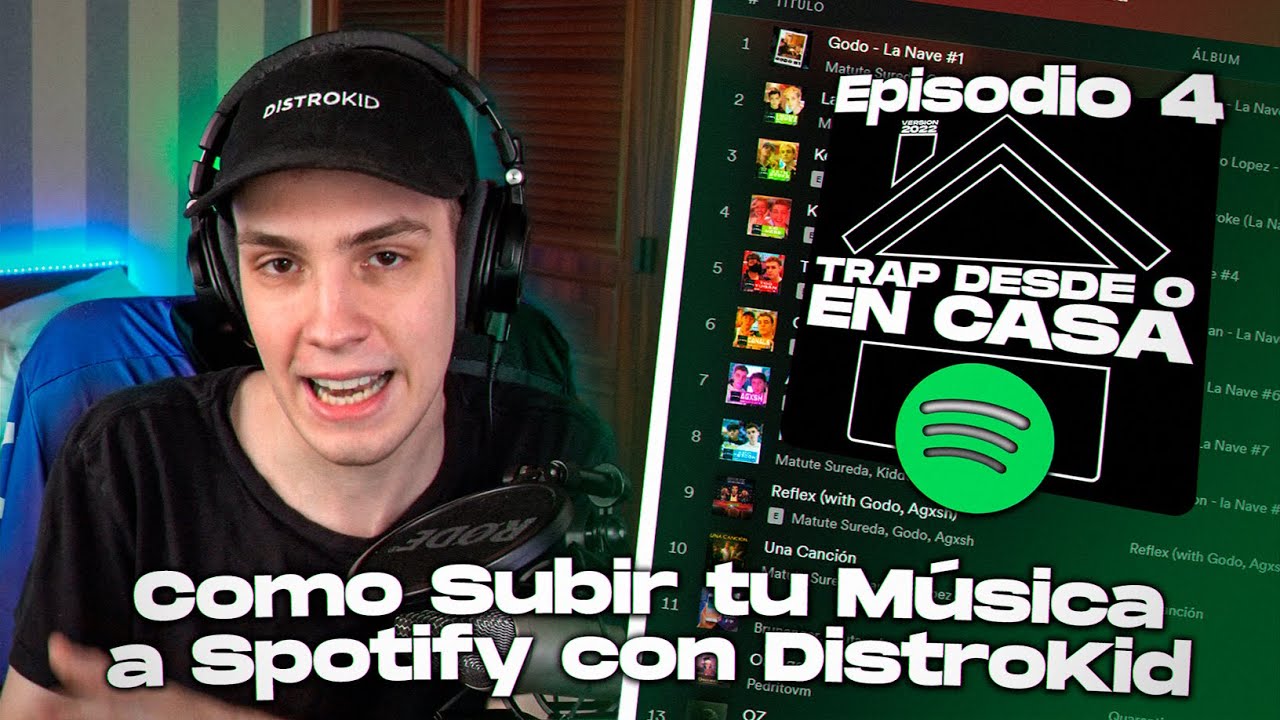 TRAP DESDE 0 EN CASA: Como Subir tu Música a Spotify con DistroKid [EP.4]