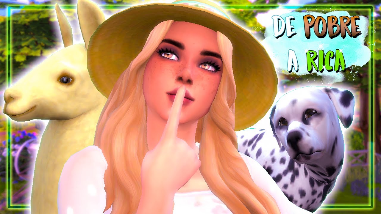 ¡¡NUEVOS ANIMALITOS!! 🐑  y... ¿¿ACOSAN a LUCA?? 😢| Los Sims 4 · DE POBRE A RICA #18