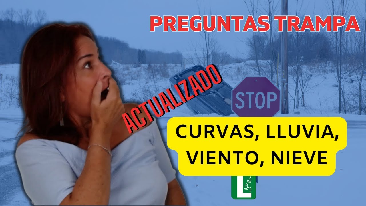 10 Preguntas de EXAMEN DGT sobre los PELIGROS DE LA VÍA [2021]