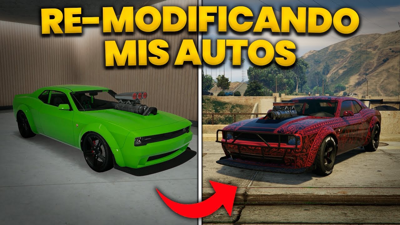MEJORÉ un CHALLENGER!! | Re-Modificando mis Autos 1# GTA Online