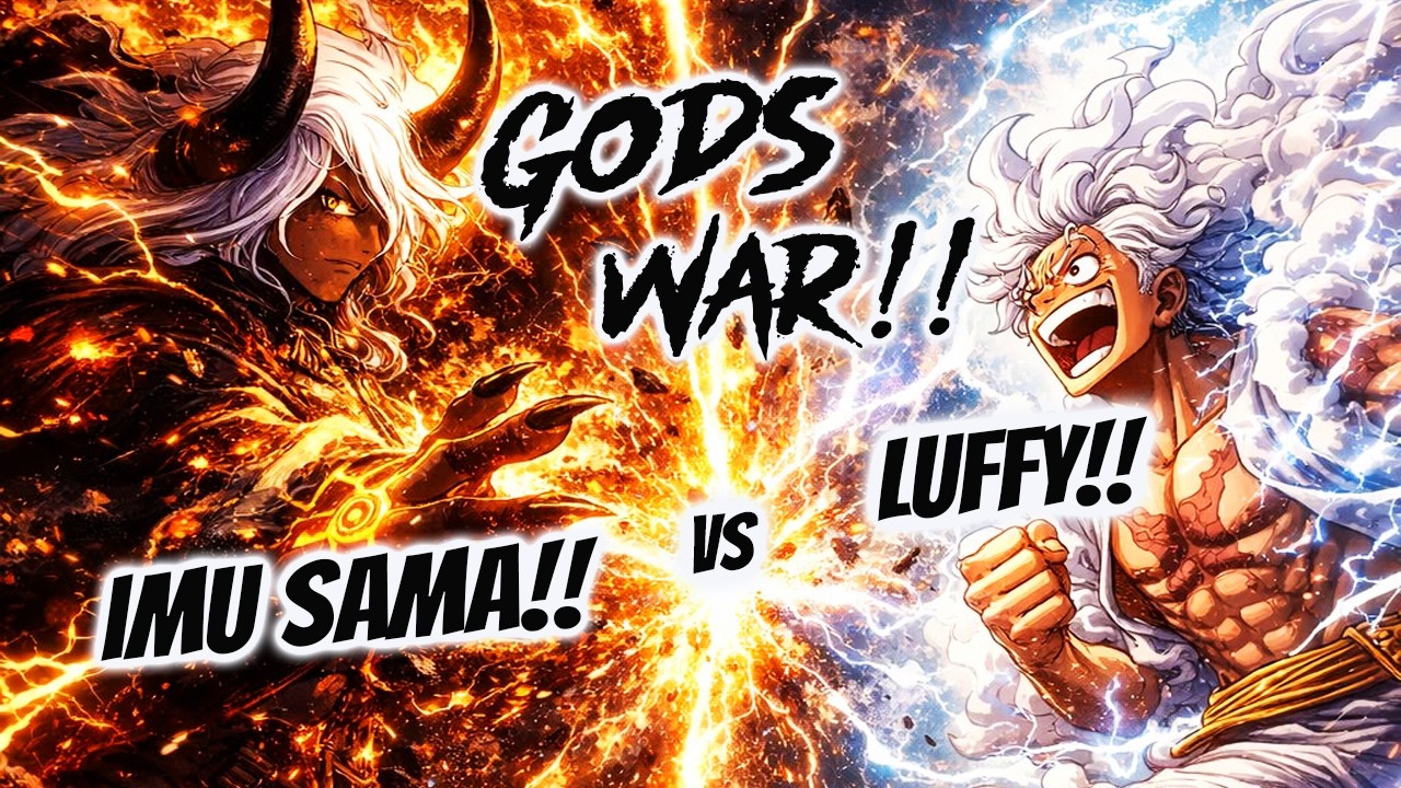 Luffy's Sun God Fire Vs. Imu's Black Omen Fire | One Piece Tagalog Review
