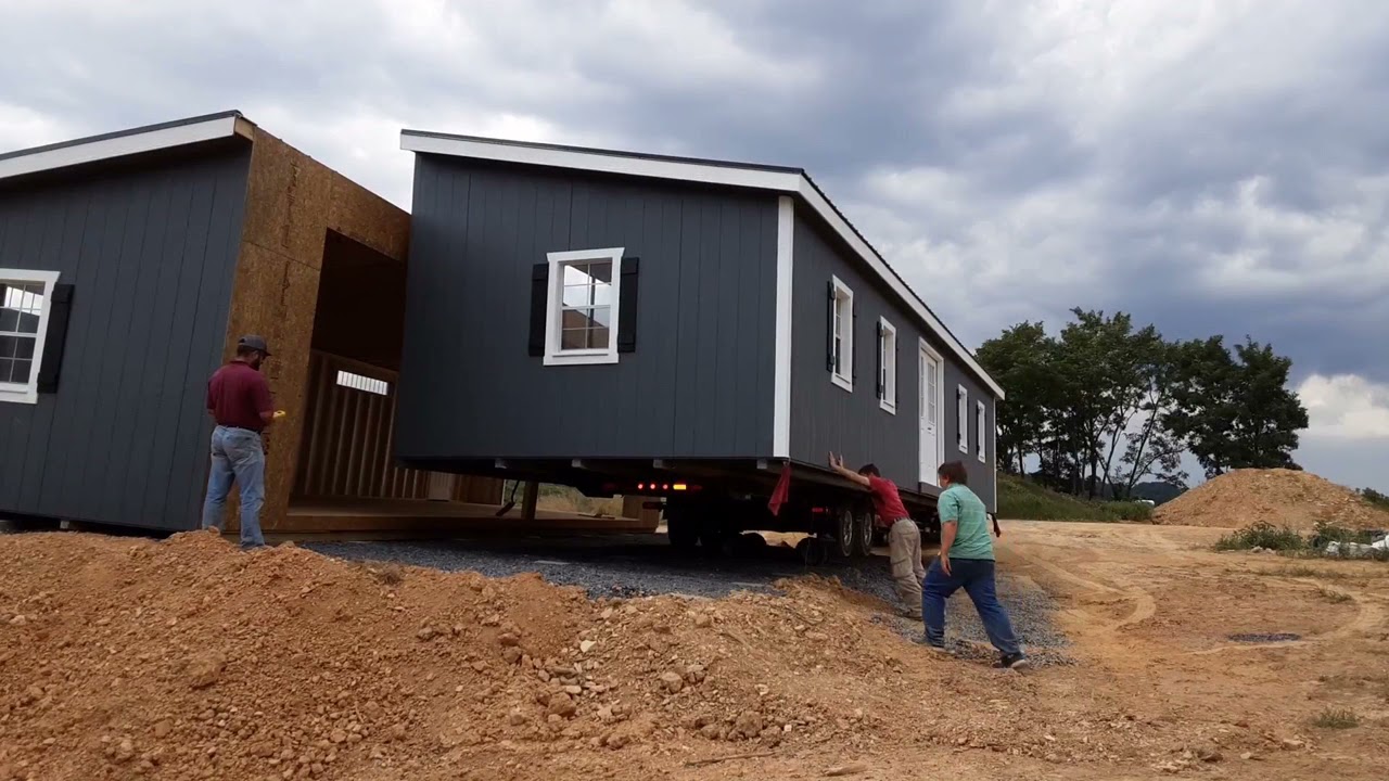 Helmuth Builders 24x48 Double Wide Delivery