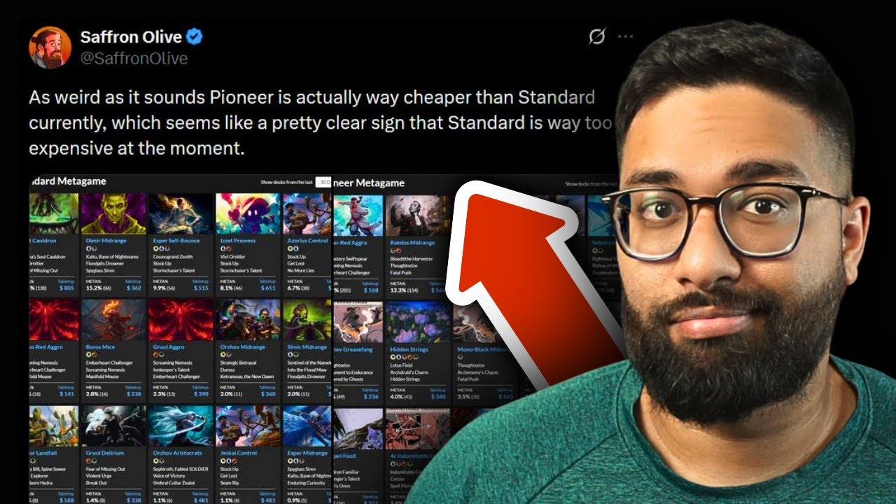 Magic Players Want Cheaper Cards - Pioneer Is Cheaper Than Standard!? | MTG Discussion