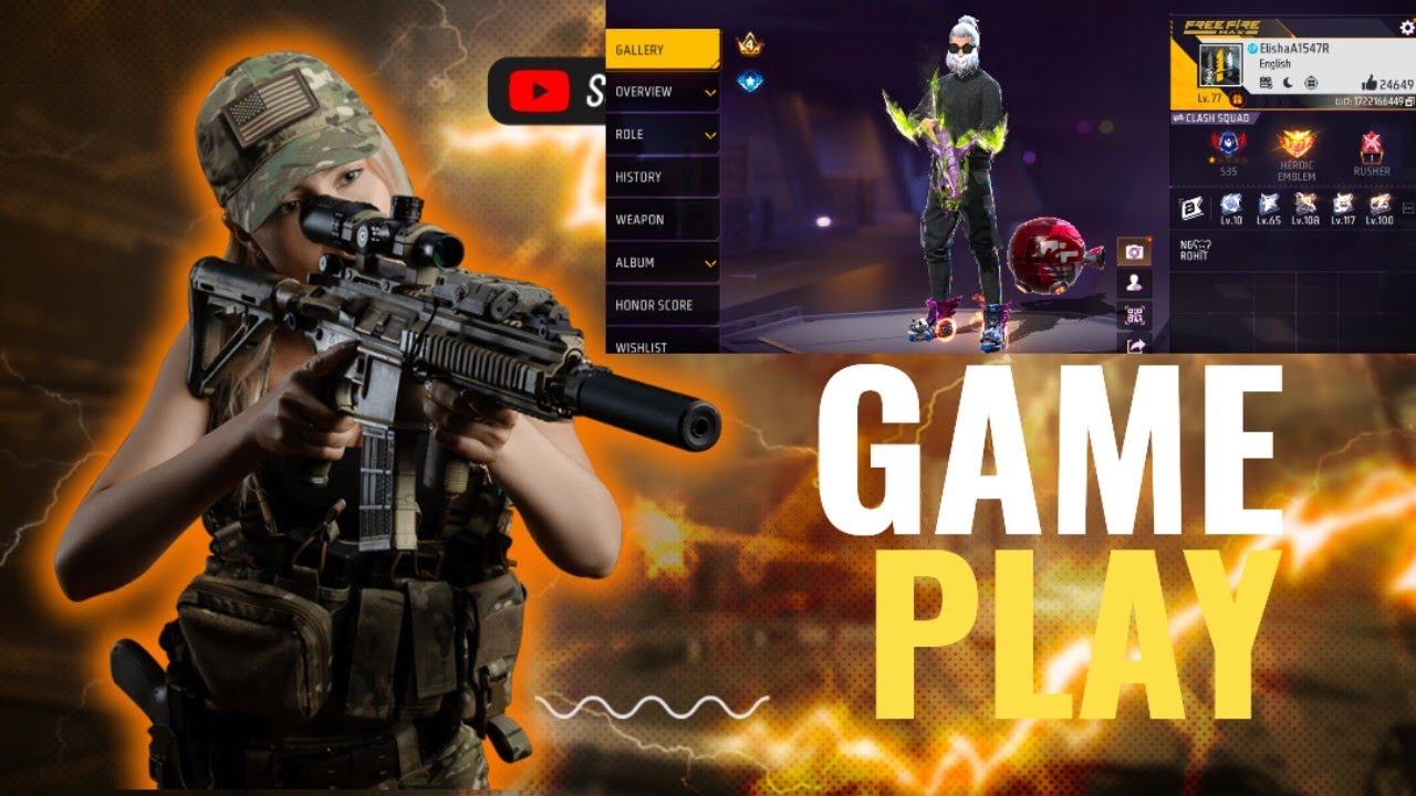 Garena Free fire max ✅ br mach khelnge bhai log jaldi se aajo 👍