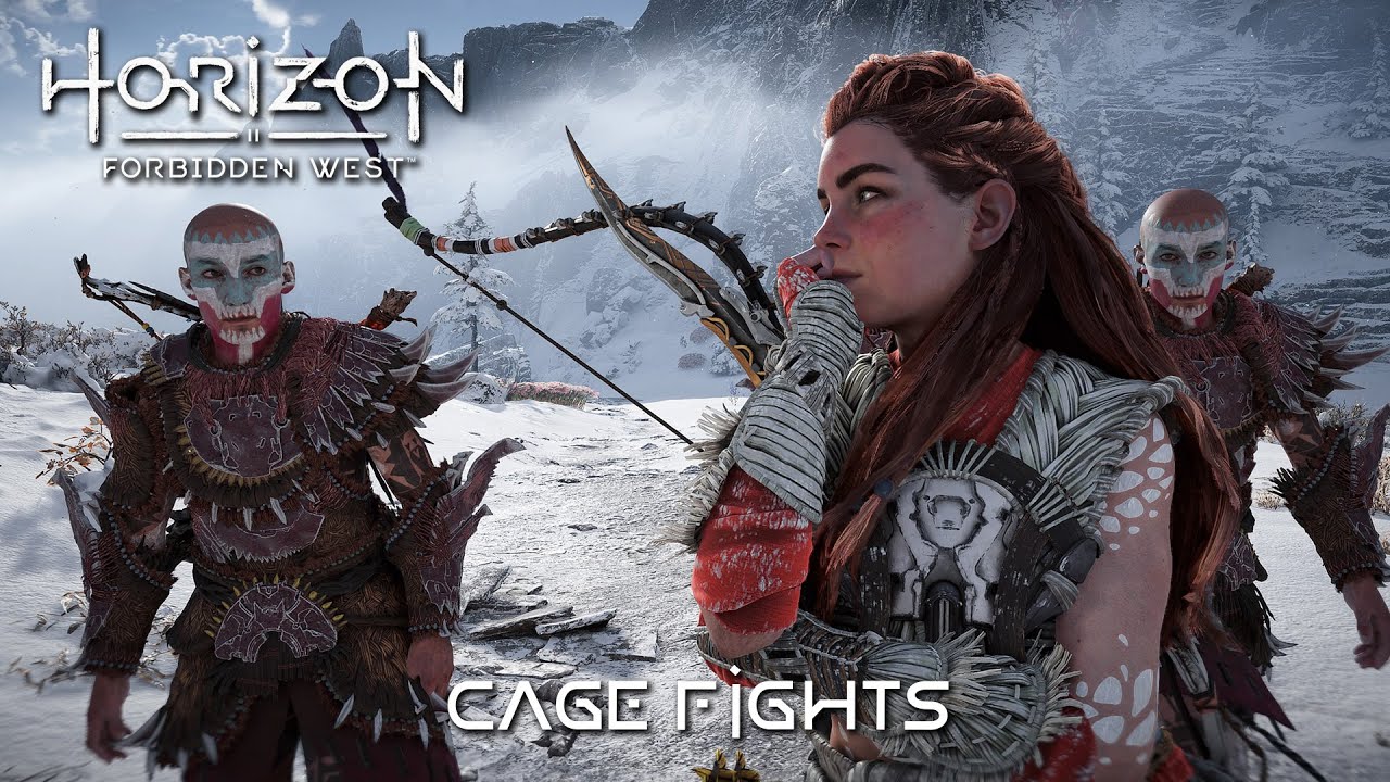Cage Fights - Horizon Forbidden West PS5 Coouge Gameplay