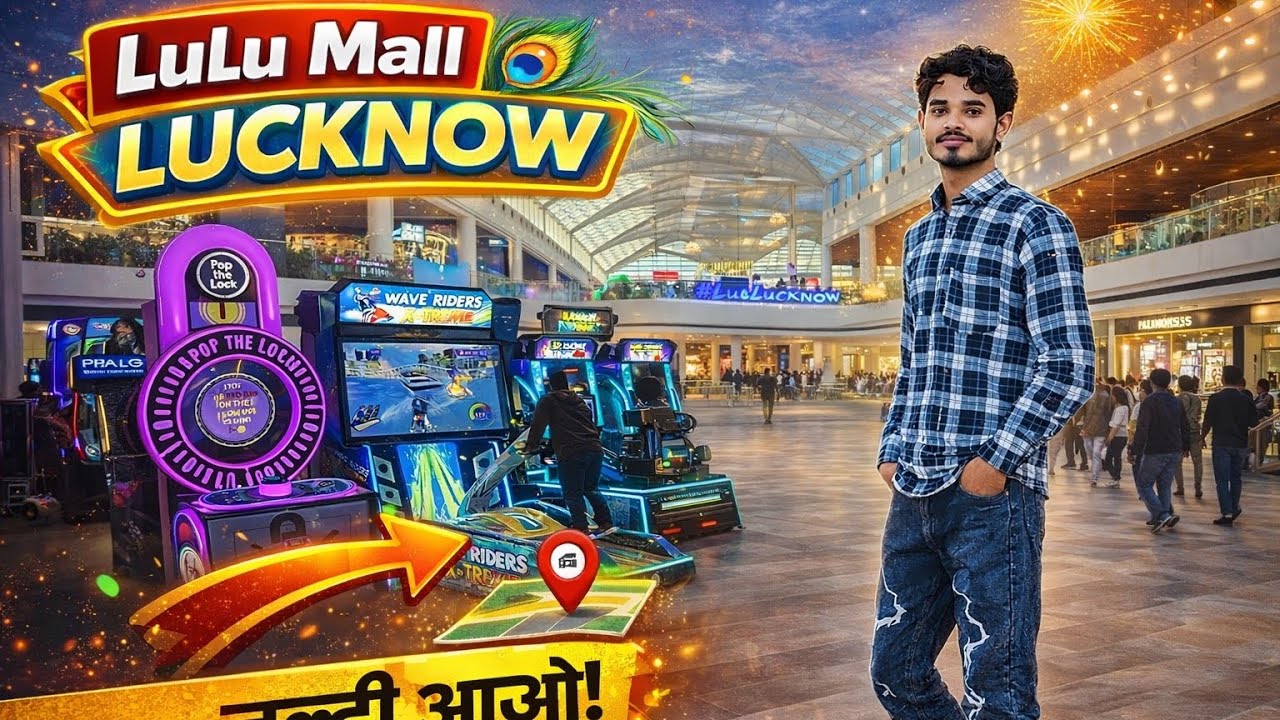Lulu mal lucknow vlog video//2026 New video #lucknow #lulu #lulumall 