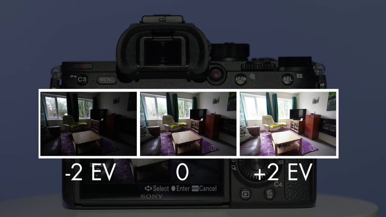 Настройка брекетинга экспозиции на Sony A7R III