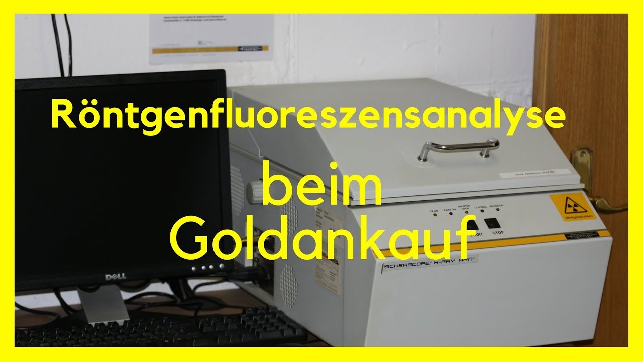 Röntgenfluoreszenzanalyse beim Goldankauf