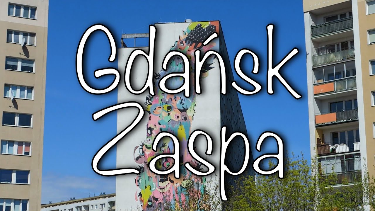 Gdańsk - murale na osiedlu Zaspa