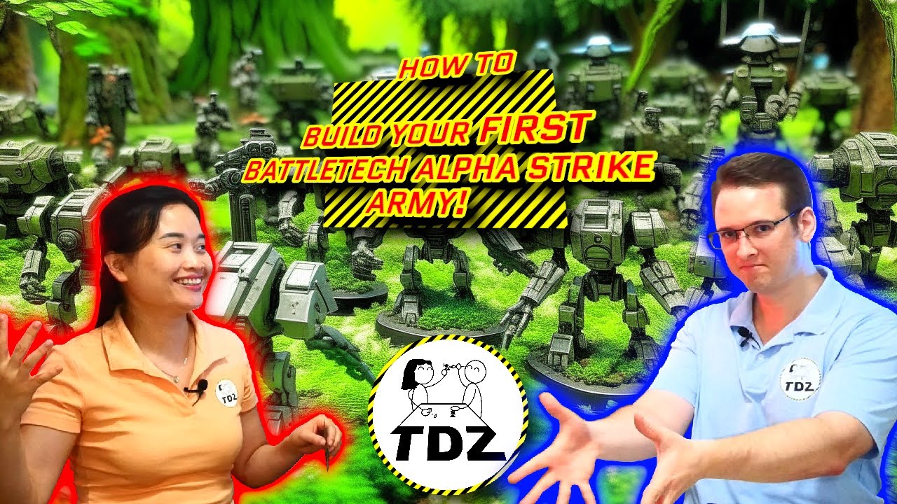 Build your first army: BattleTech Alpha Strike - Beginner Tutorial - TABLEDROPZONE – How to – EP006