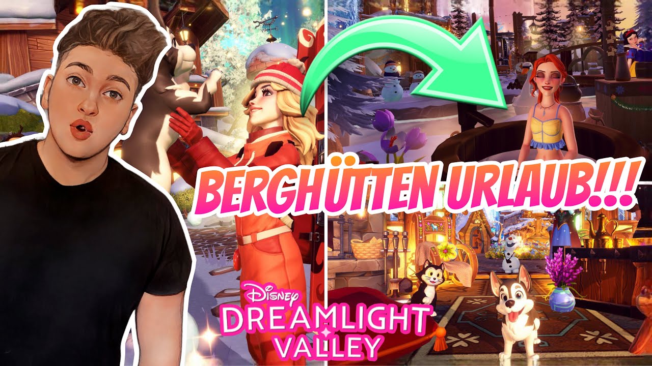 RAUMBILDER lieber DRAUSSEN!!! 🤩 | Community Berghütten Urlaub Dreamsnaps | Disney Dreamlight Valley 