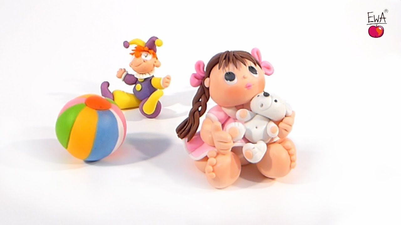 LET'S CLAY! DOLL polymer clay tutorial LALECZKA z modeliny