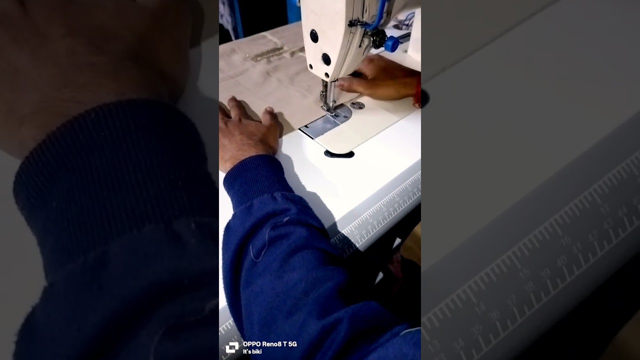 Sewing is not just a job, it's an art.😌# bong Stitch 