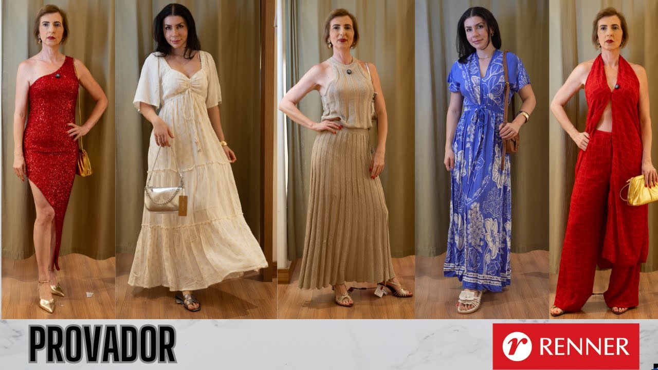 PROVADOR LOJAS RENNER | OS LOOKS MAIS LINDOS COLEÇÃO NOVA | LOOKS VERÃO, FESTAS, VESTIDOS E + 🎉✨