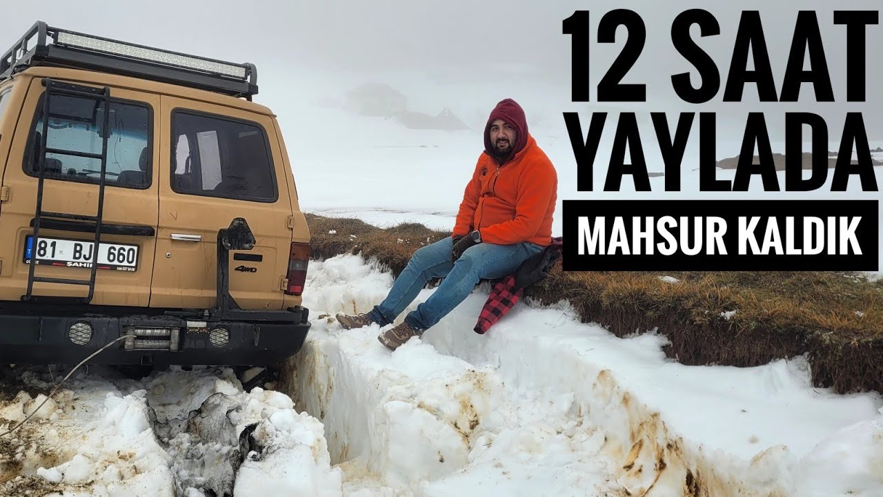 12 SAAT YAYLADA MAHSUR KALDIK & TEK ARABA MACERA 1. BÖLÜM & DÜZCE PÜRENLİ YAYLASI
