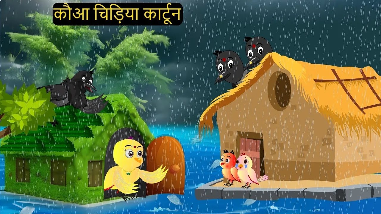 कार्टून | New Rano Chidiya Ki Hindi Kahani | Chidiya Wala Cartoon | Tuni Chidiya Ki Hindi Kahaniyan