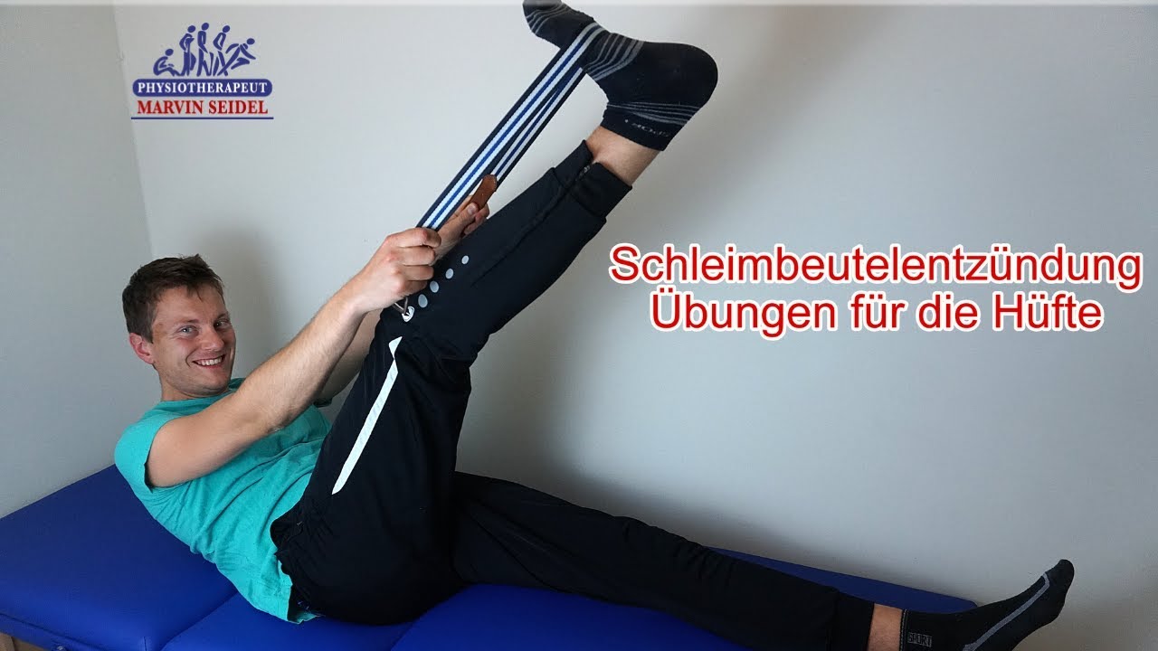 Hüftschmerzen Übungen, Coxatrhose // Schleimbeutelentzündung an der Hüfte