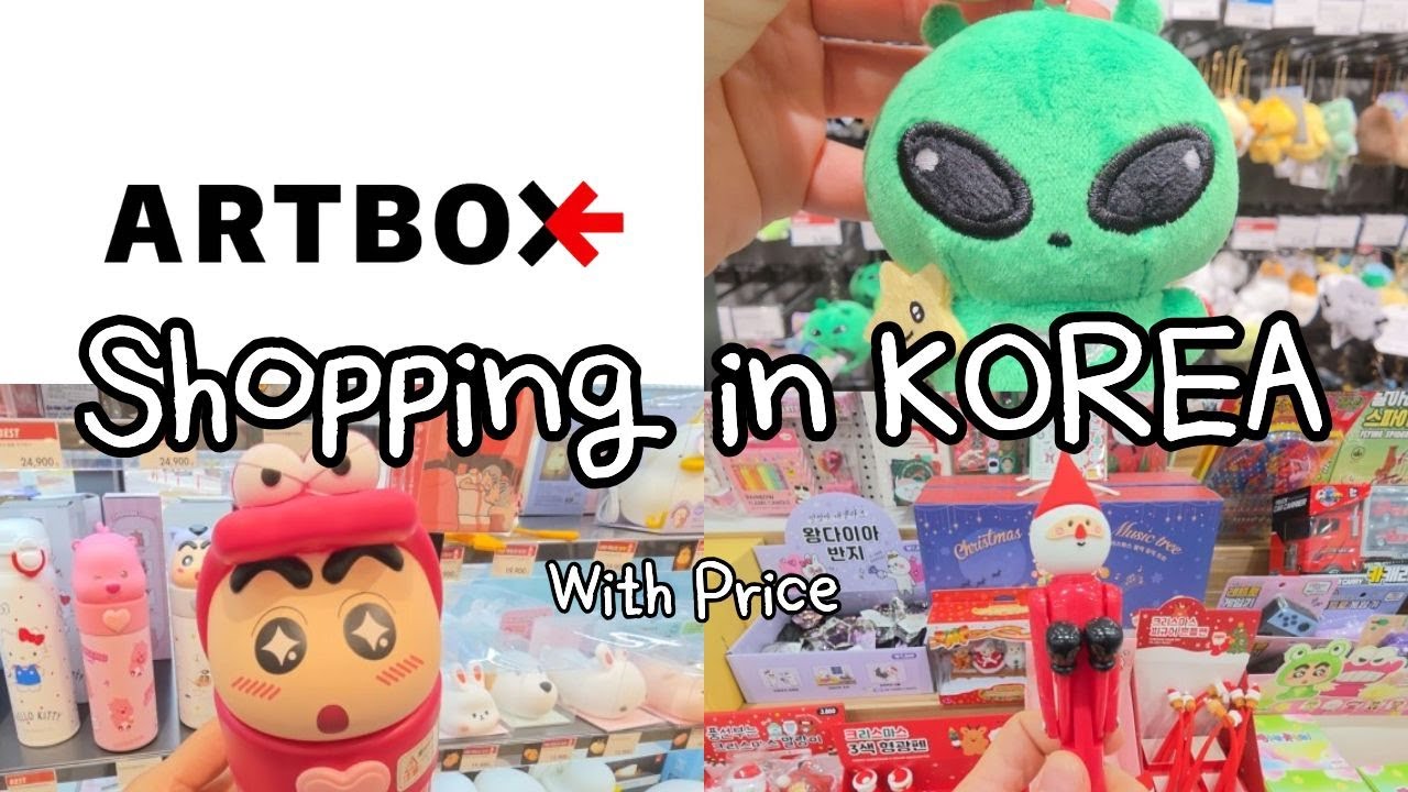 K-Artbox Shopping Tour! 🧸 (Cute Items & Prices)